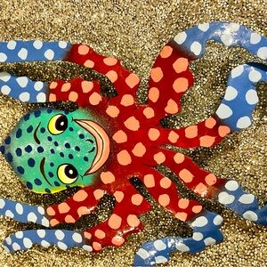 Colorful Octopus Wall Art
